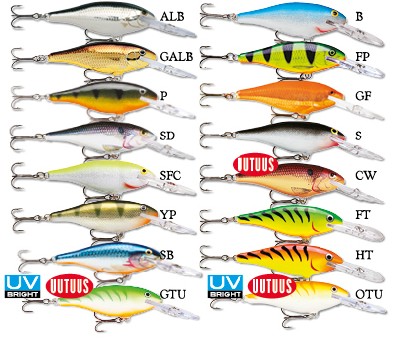 Rapala Shad Rap Shallow Runner 9cm 12g - Vaaput - 022677008462 - 1