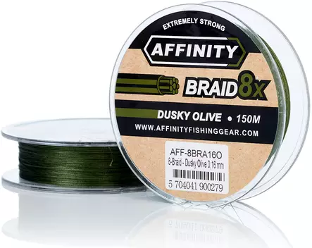 Affinity Braid 8x 150m, kuitusiima - Avokelavavat - 5704041900230 - 1