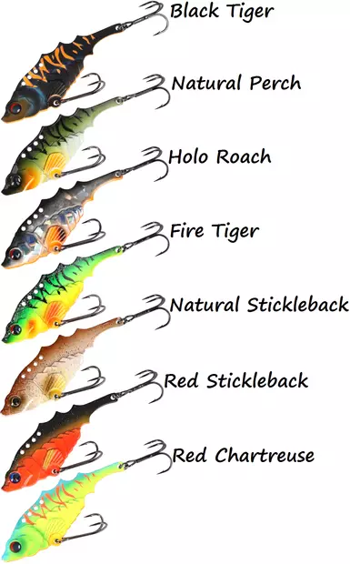 Mikado M-Vib 55mm 10g, Blade Bait - Lusikat - PMB-MVIB-10 - 1