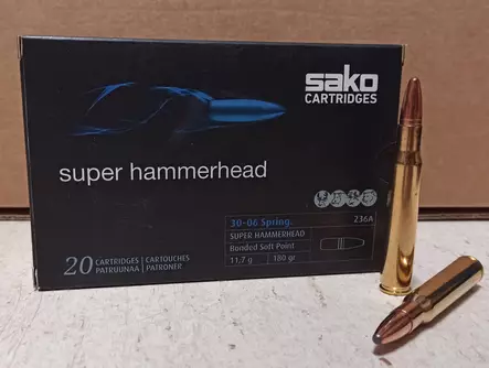 Sako 30-06 11,7g Super Hammerhead - Sako - 0210563101170 - 2