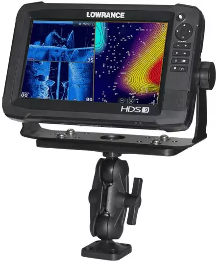 Scotty 163 Ball Mount, plotteriteline - Kaikuluotaimet - 062017001630 - 2