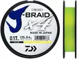 Daiwa J-Braid x4 135m Yellow - Kalastus Siimat - 043178144830 - 2