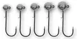 Jigikoukku pyöreä, Daiwa Round - Jigitarvikkeet - 4027093495090 - 1