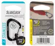 Nite Ize Stainless Carabiner SlideLock 2 - Teltat, makuualustat ja riippumatot - 094664030510 - 1