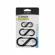Nite Ize Stainless S-Biner dual carabine - Teltat, makuualustat ja riippumatot - 094664009820 - 2