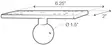 RAM-Mounts pallokiinnike 1,5", C-koko - RAM-Mounts-tuotteet - 793442001550 - 3