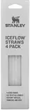 Stanley IceFlow Straw, pilli 4kpl - Ruoanlaitto, termos- ja juomapullot - 1210001943650 - 1