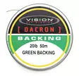 Vision, Pohjasiima, Dacron 50m / 20lb - Perhosiimat ja perukkeet - VB50 - 1