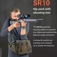 Vorn SR10, vyötärölaukku ampumatuella - Asereput ja Vyölaukut - 7090033554000 - 5