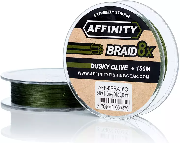Affinity Braid 8x 150m, kuitusiima - Avokelavavat - 5704041900230 - 1