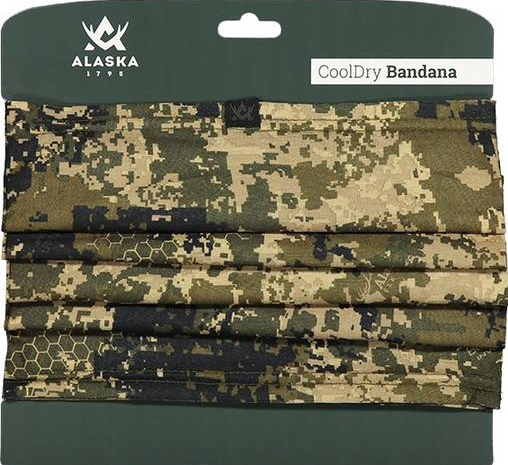 Alaska Cooldry Bandana, tuubihuivi camo - Alaska tarvikkeet - 6438347035050 - 1