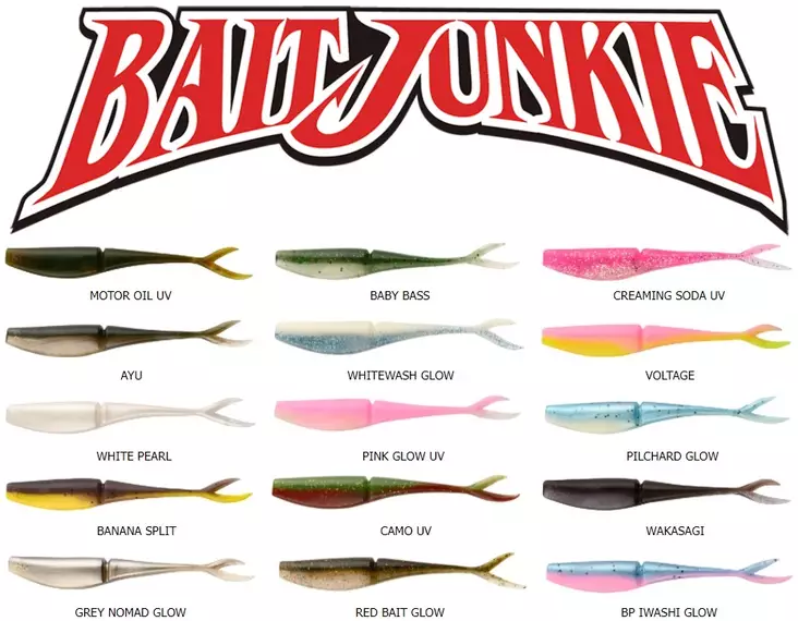 Daiwa Bait Junkie, Jerkshad 5" - Jigit ja Shadit - 2160 - 1
