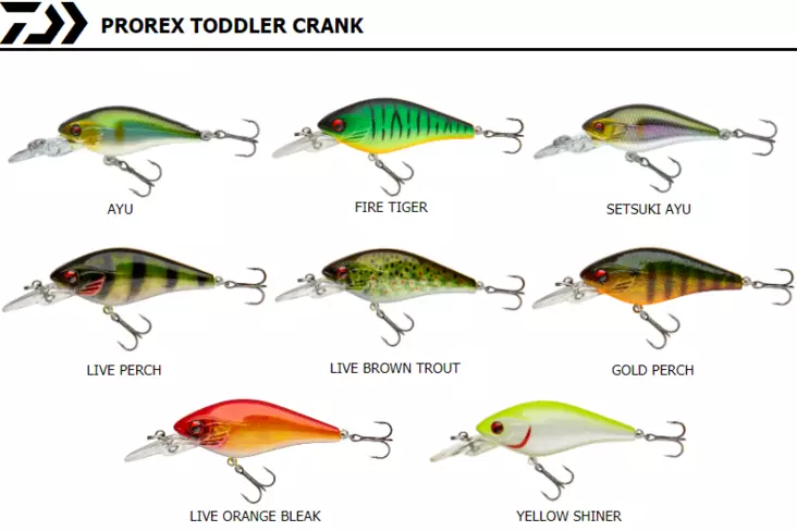 Daiwa Prorex, Toddler Crank 6cm 9g - Vaaput - 4059845062020 - 1