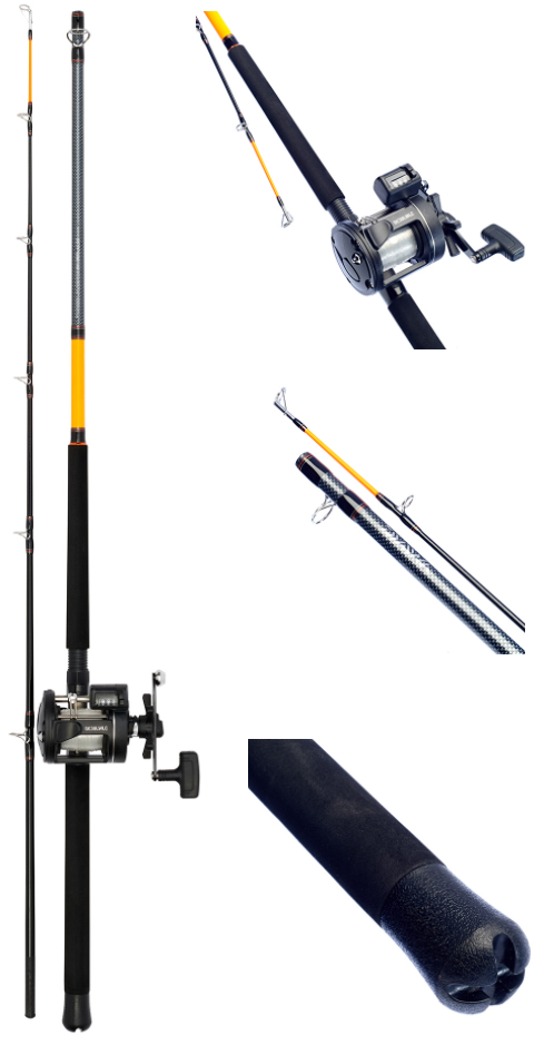Daiwa Sensor Trolling 7', vetosetti - Vetouisteluvavat ja setit - 5055545229510 - 1