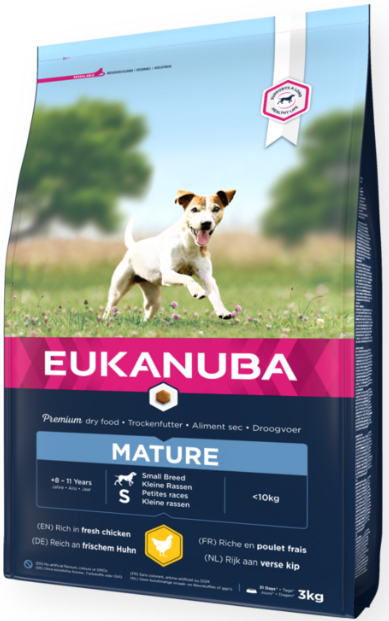 Eukanuba Mature Small Chicken 3kg - Eukanuba koiranruoka - 8710255121000 - 1