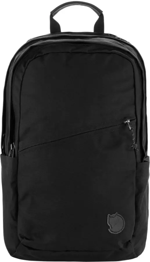 Fjällräven Räven 20 Reppu, Black-Black - Fjällräven reput ja laukut - 7323451110290 - 1