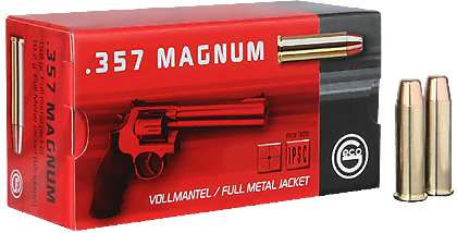 Geco .357 mag FMJ 10,2g 50 kpl - Pienoiskiväärin ja pistoolin patruunat - 4000294177200 - 1