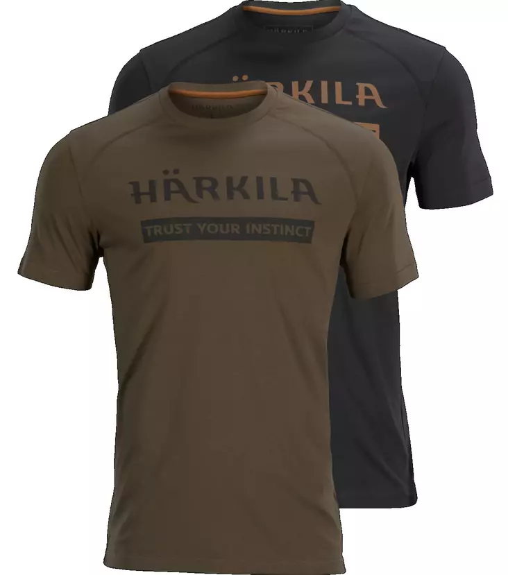 Härkila logo t-paita 2-pack - Härkilä Paidat ja Alusasut - 1601050 - 1