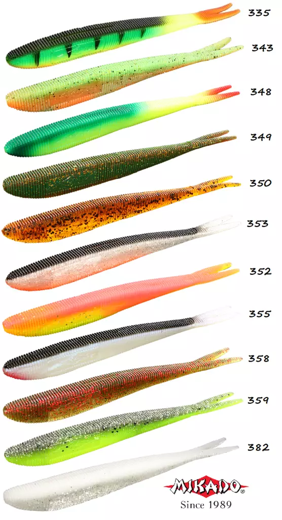 Kalajigi, Mikado Saira 14cm 5kpl - Jigit ja Shadit - 5900637367680 - 1