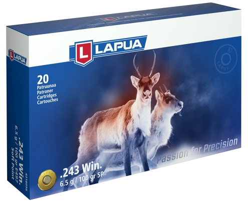 Lapua 243win SP 6,5g - Lapua - 6418267102360 - 1