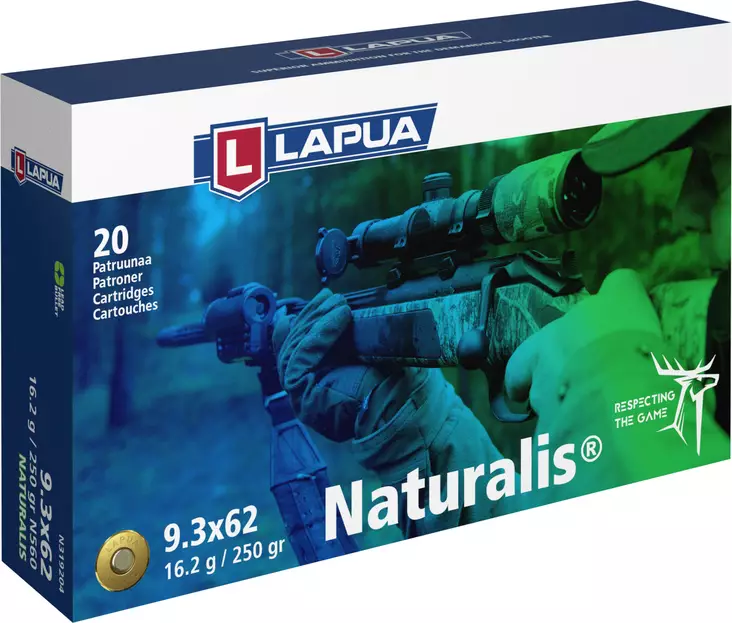 Lapua 9,3x62 Naturalis 16,2g - Lapua - 6418267103480 - 2