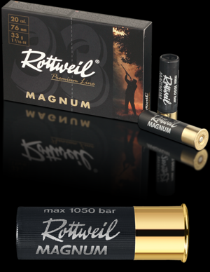 Rottweil 20/76 33g Magnum - Kaliiberi 20 - 4000294113260 - 1