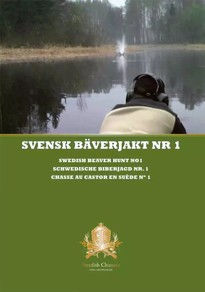 Svensk Bäverjakt nr.1 -Majava DVD - Jahtielokuvat ja Dvd:t - 7320470100530 - 1