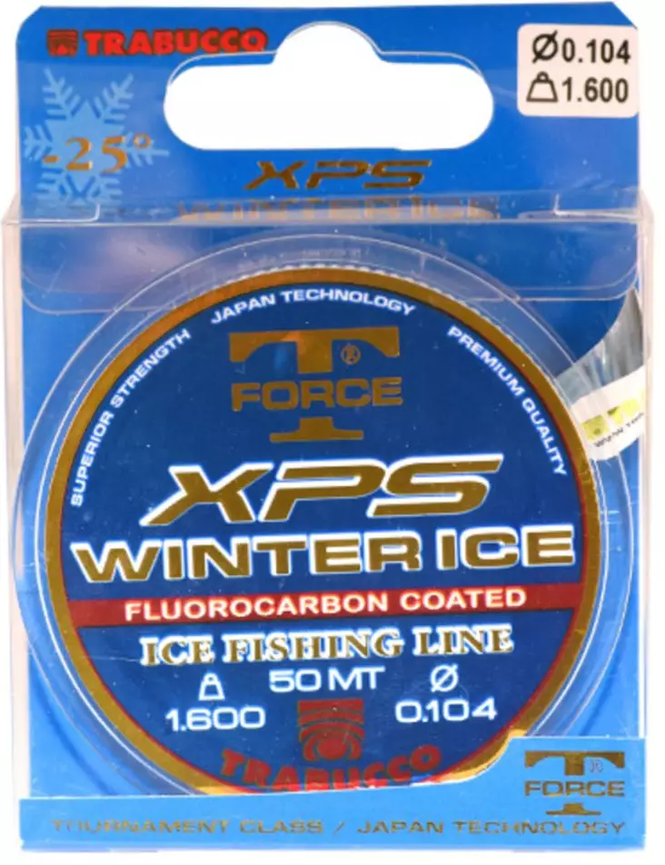 Trabucco T-Force XPS Winter Ice 50m - Kalastus Siimat - 053-32-1X0 - 1