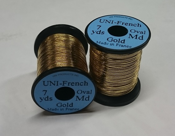 UNI French 7yds. Oval, Medium Gold - Perhonsidontalangat ja kierteet - 802353005240 - 1