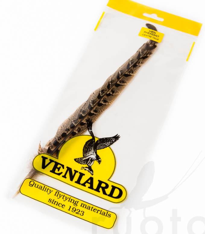 Veniard, Hen Pheasant Centre Tail Pair - Luonnolliset perhomateriaalit - 6417512001540 - 1