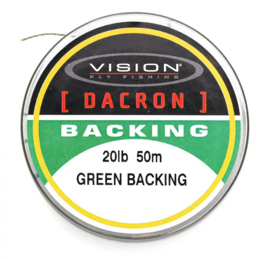 Vision, Pohjasiima, Dacron 50m / 20lb - Perhosiimat ja perukkeet - VB50 - 1