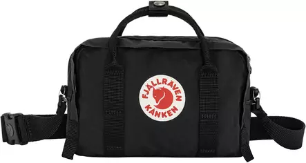 Fjällräven Kånken Crossbody, Black - Fjällräven Kånken Hip Pack - 7323451171161 - 1