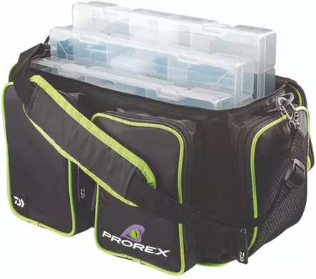 Daiwa Prorex Viehelaukku L kolme rasiaa - Kalastuspakit ja Tarvikkeet - 4059845094671 - 1