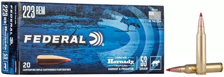 Federal .223Rem 3,4g Hornady V-Max - Muut - 604544647891 - 1