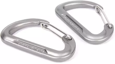 Haghus karbiinihaka, 60mm 2kpl - Teltat, makuualustat ja riippumatot - 6438212103471 - 1