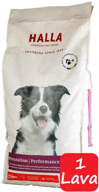 Halla Prestation 15kg - 39 säkkiä - Halla koiranruoka - 7350003232631 - 1