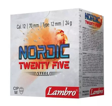 Lambro Nordic Twenty Five Steel - Urheilupatruunat - 5213011484331 - 1