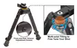 Bipodi Leapers UTG Heavy Duty Recon 360 - Asetarvikkeet - 4717385551541 - 3
