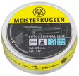 RWS 4,5mm Meisterkugeln 0,45g Pistol - Ilmakiväärin luodit - 4000294154461 - 1