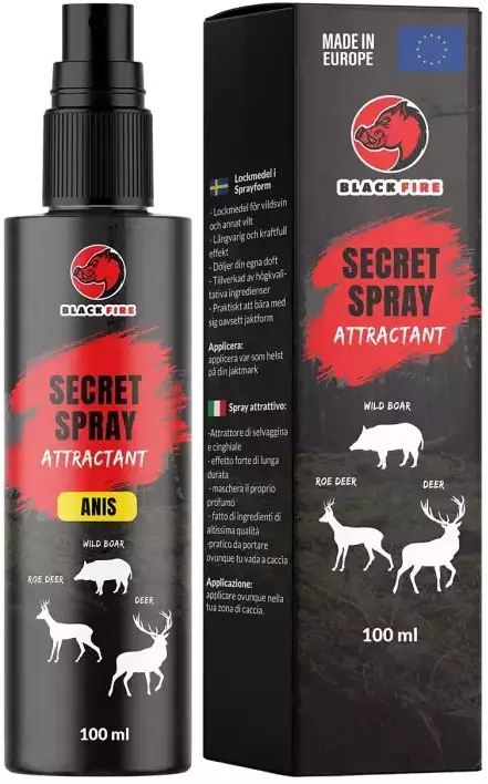 BlackFire Secret Spray houkutushajuste - Hajusteet ja Ravintohoukuttimet - 4250392319921 - 1