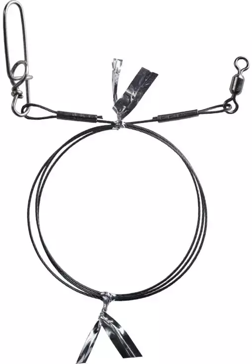 BKK 7x7 Wire Leader Pike Snap, peruke - Perukkeet ja Lukot - 6941780957821 - 1