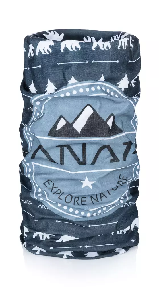 Anar Lagga Blue, tuubihuivi - Anar päähineet ja Käsineet - 6438014220161 - 1