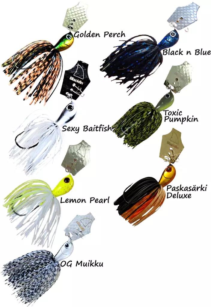 Blackfin Micro Finesse Pro Blade 12,5g - Jigit ja Shadit - 6429811727251 - 1