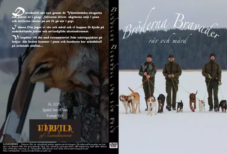 Bröderna Bravader, Kettu ja Näätä - Jahtielokuvat ja Dvd:t - 0699900010891 - 1