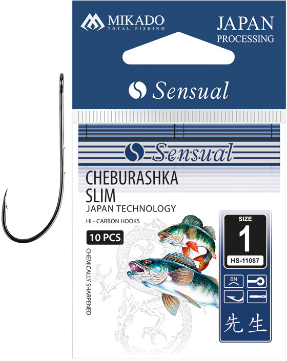 Cheburaska Slim, Syöttikoukku, Mikado - Jigitarvikkeet - 5900637616901 - 1