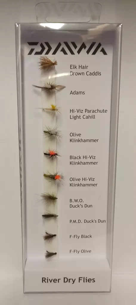 Daiwa perholajitelma, River Dry Flies - Valmisperhot - 5055161887781 - 1