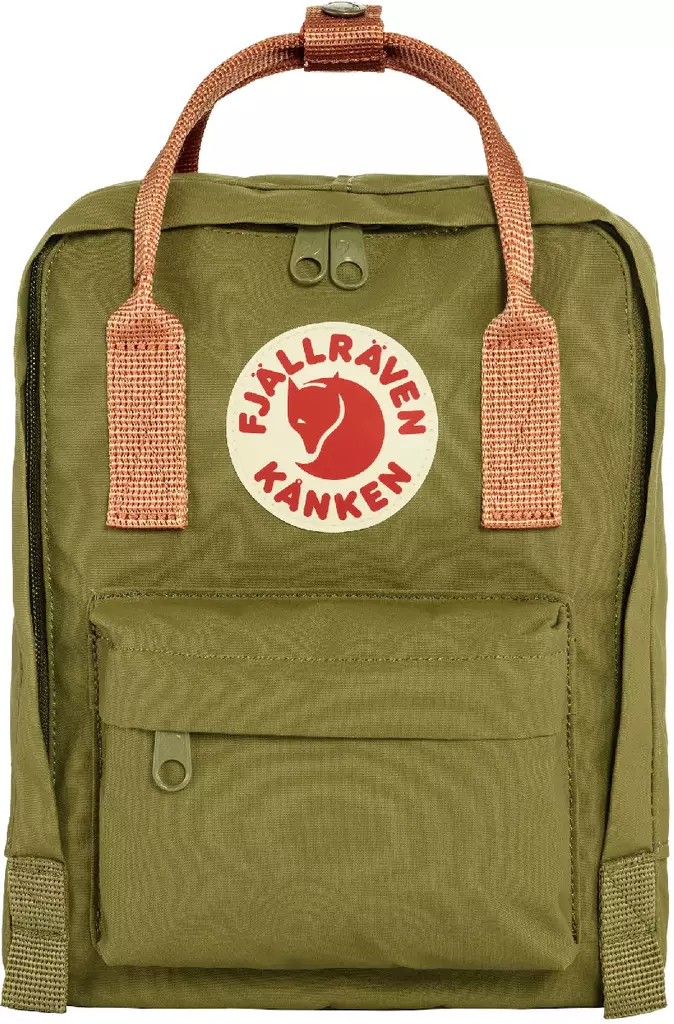 Fjällräven Kånken Mini, Fo.Green-Pe.Sand - Fjällräven Kånken Mini - 7323450857721 - 1