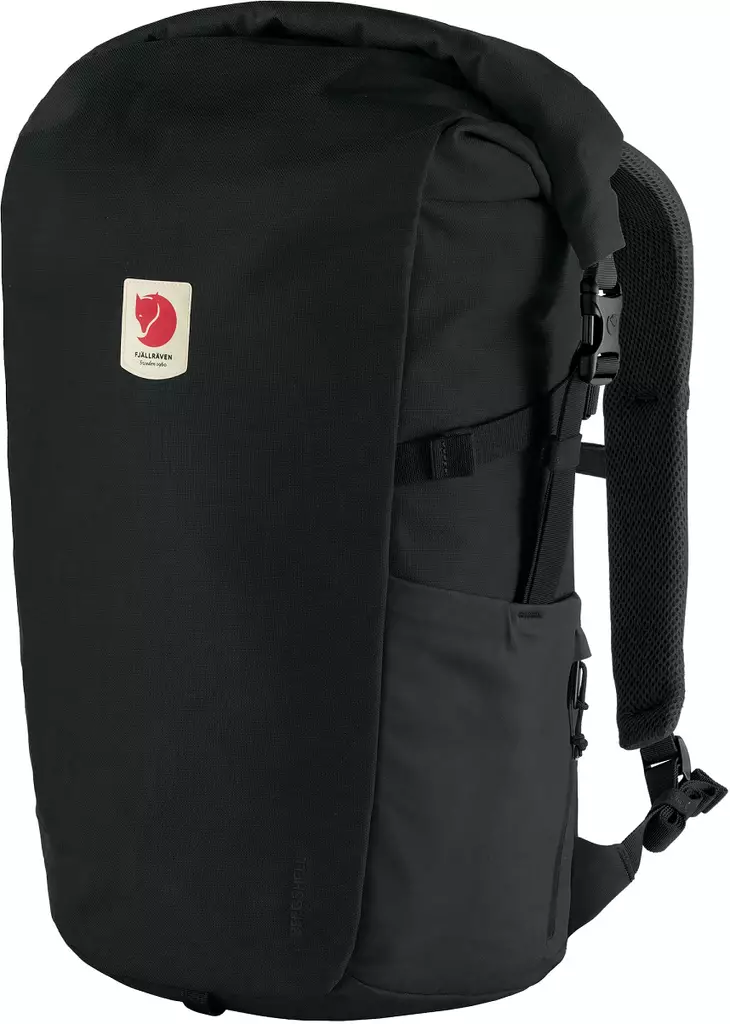 Fjällräven Ulvö Rolltop 30 reppu, Black - Fjällräven reput ja laukut - 7323450680121 - 1