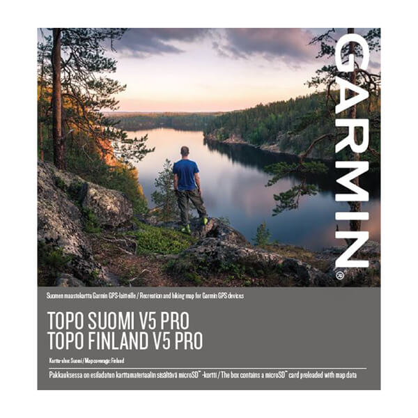 Garmin TOPO Finland/Suomi V5 PRO - Garmin koiratutkat - 753759261771 - 1