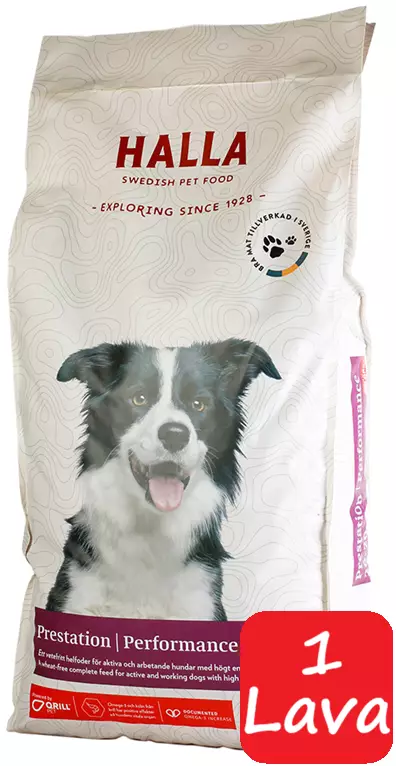 Halla Prestation 15kg - 39 säkkiä - Halla koiranruoka - 7350003232631 - 1